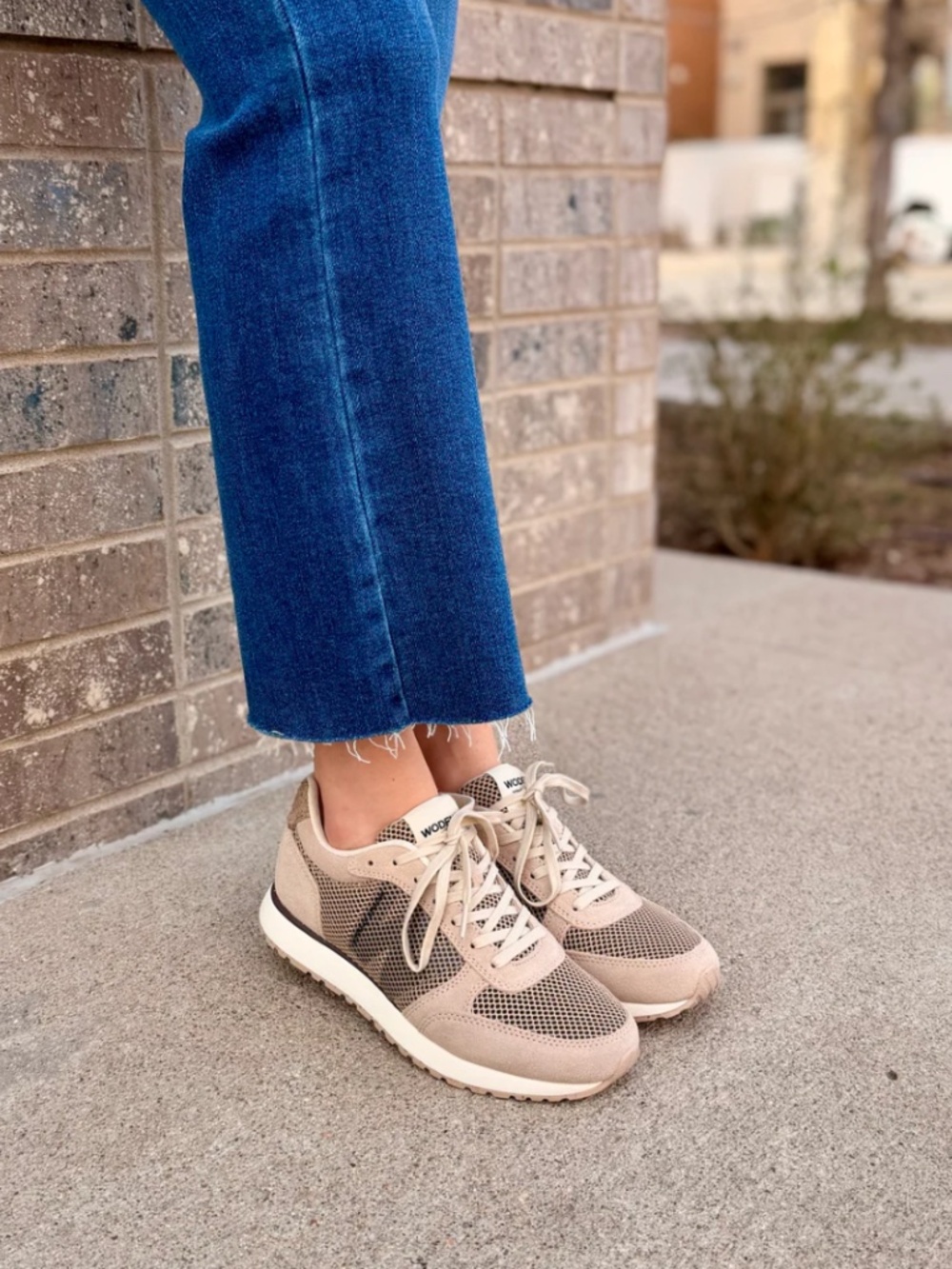 Woden Ronja Icon Sneaker in Coffee Cream